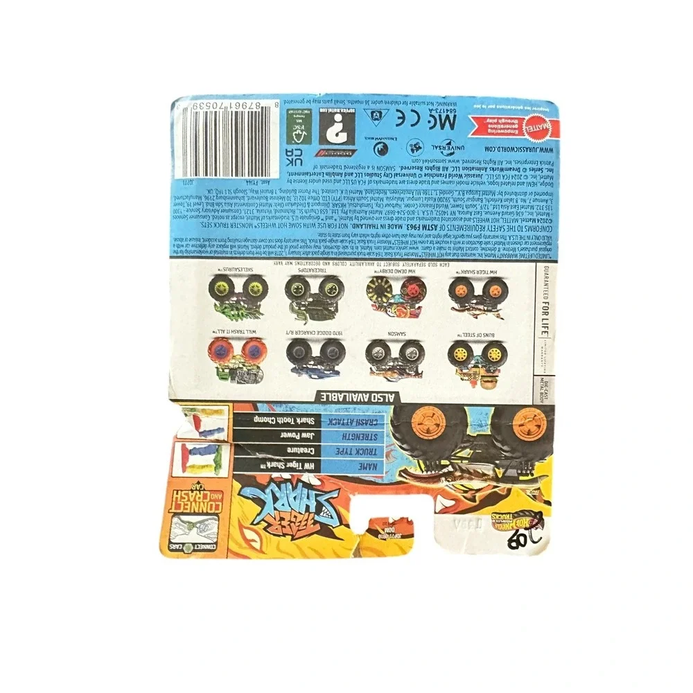 Hot Wheels Monster Trucks‎ Tiger Shark FY44 Collectible Toy Vehicle